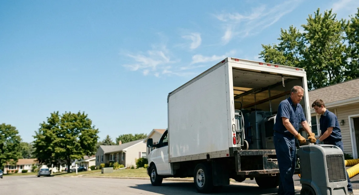 Water Damage Cleanup in Hoytville, OH near me